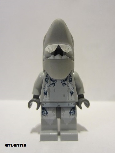 lego 2010 mini figurine atl004 Atlantis Shark Warrior  