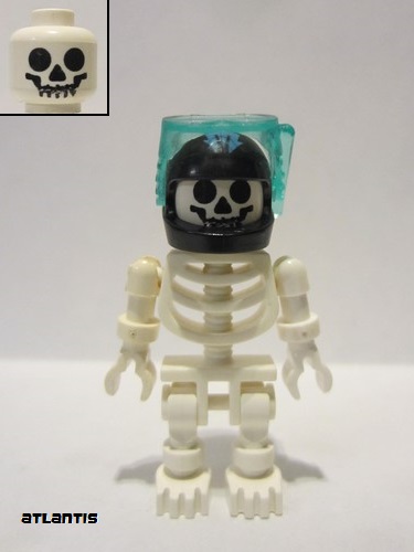lego 2010 mini figurine gen031 Skeleton