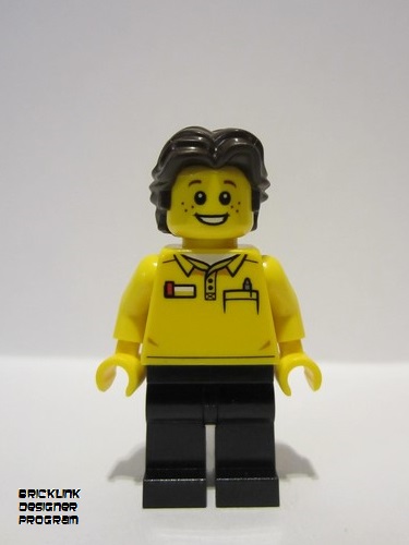 lego 2022 mini figurine adp056 LEGO Store Employee
