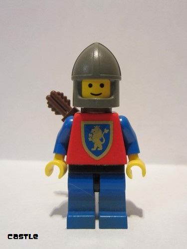 lego 1985 mini figurine cas113a Crusader Lion