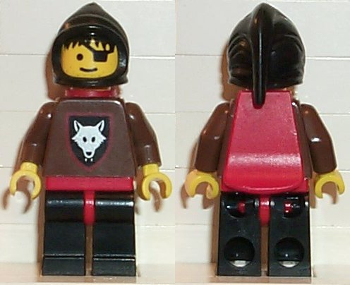 lego 1993 mini figurine cas234 Wolf People