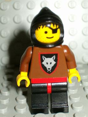 lego 1993 mini figurine cas255 Wolf People