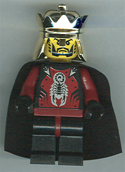 lego 2005 mini figurine cas277 King