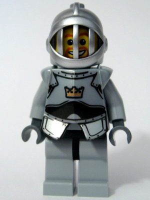 lego 2008 mini figurine cas380 Crown Knight Plain