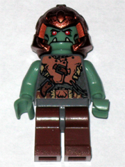 lego 2008 mini figurine cas399 Troll Warrior 7