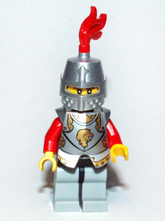 lego 2012 mini figurine cas514 Lion Knight Armor