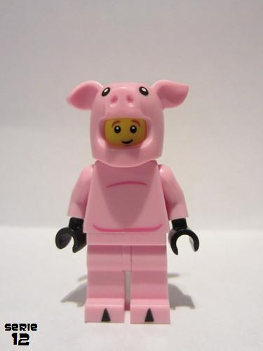 lego 2014 mini figurine col192 Piggy Guy  