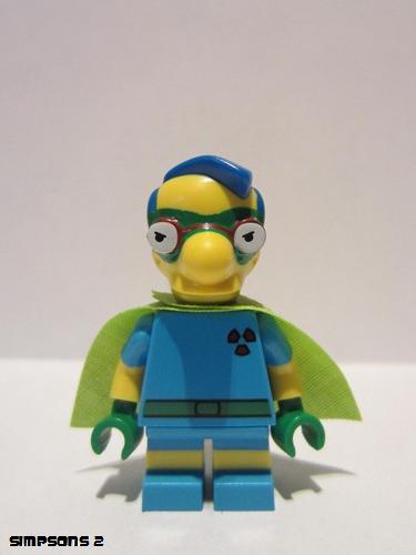 lego 2015 mini figurine sim032 Milhouse Van Houten As Fallout Boy 