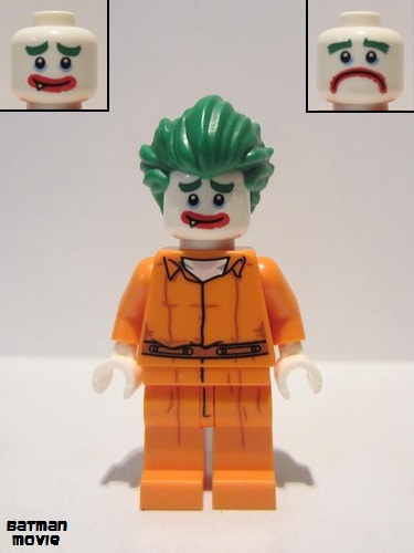 lego 2017 mini figurine coltlbm08 Arkham Asylum Joker  