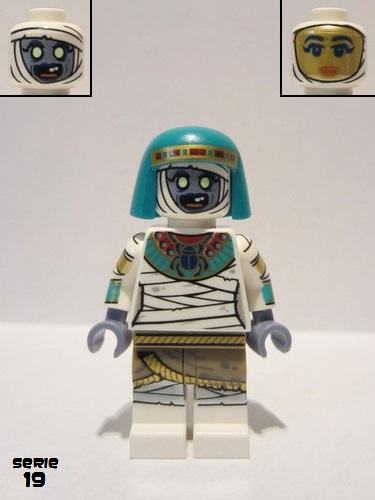 lego 2019 mini figurine col347 Mummy Queen  