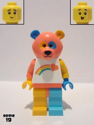 lego 2019 mini figurine col356 Bear Costume Guy  