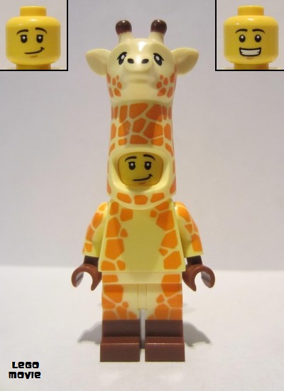 lego 2019 mini figurine tlm151 Giraffe Guy  