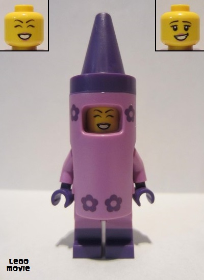 lego 2019 mini figurine tlm152 Crayon Girl  