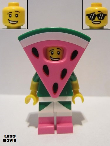 lego 2019 mini figurine tlm155 Watermelon Dude  