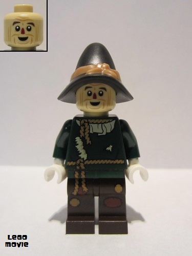 lego 2019 mini figurine tlm165 Scarecrow  