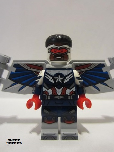 lego 2021 mini figurine colmar05 Captain America (Sam Wilson) 