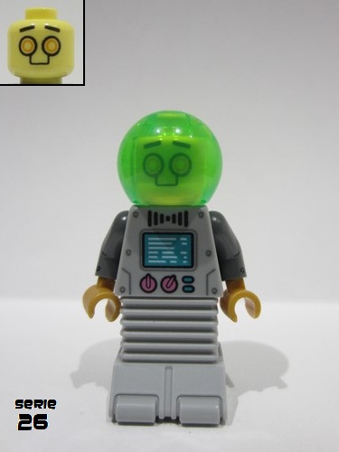 lego 2024 mini figurine col445 Robot Butler  
