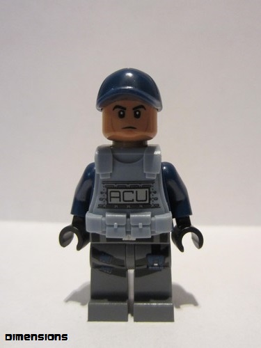 lego 2015 mini figurine dim004 ACU Trooper Dimensions Team Pack 