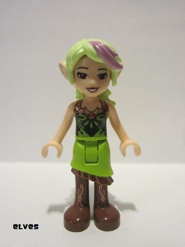 lego 2016 mini figurine elf017 Sira Copperbranch Sky Captain  