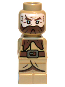 lego 2012 mini figurine 85863pb095 Dwalin the Dwarf Microfigure The Hobbit 