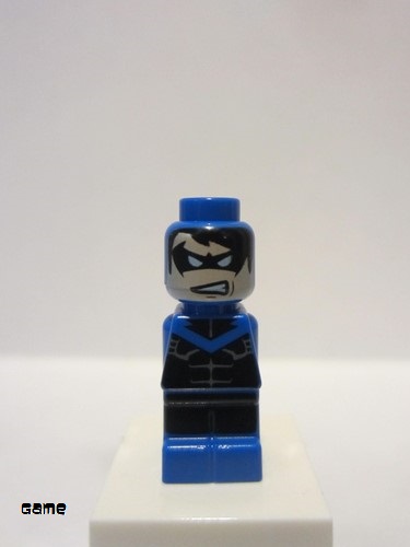 lego 2013 mini figurine 85863pb103 Nightwing Microfigure Batman 