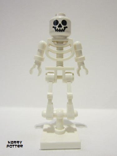 lego 2005 mini figurine gen176a Skeleton With Standard Skull - Arms as Legs 
