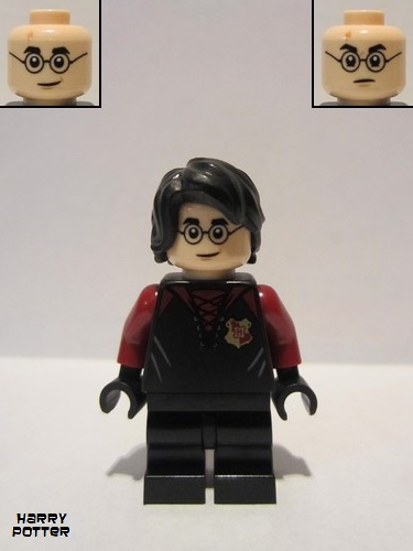 lego 2019 mini figurine hp176 Harry Potter Black and Dark Red Uniform 