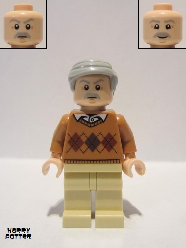 lego 2020 mini figurine hp215 Vernon Dursley Medium Nougat Sweater 