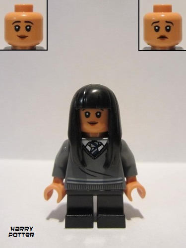 lego 2021 mini figurine hp263 Cho Chang Ravenclaw Sweater with Crest, Black Short Legs 