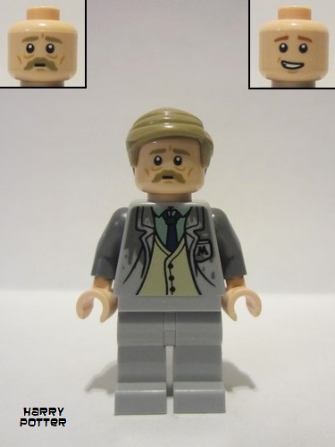lego 2022 mini figurine hp362 Reg Cattermole Ron Weasley Transformation 