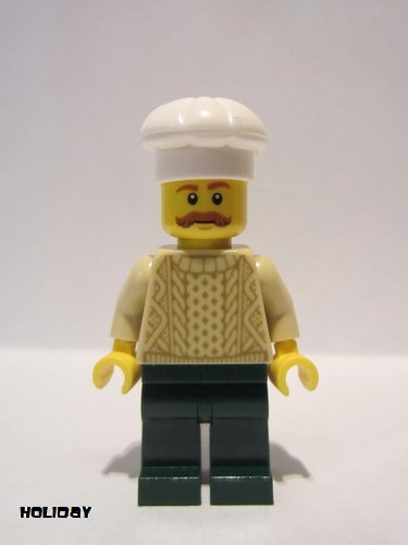lego 2018 mini figurine hol129 Chef