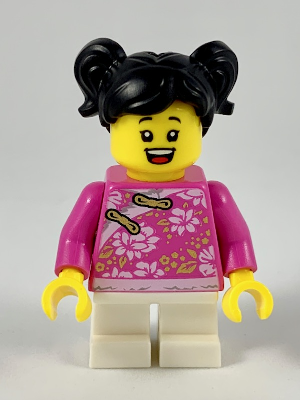 lego 2019 mini figurine hol139 Daughter Chinese New Year's Eve Dinner 