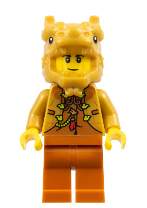 lego 2024 mini figurine hol348 Year of the Dragon Costume Guy  