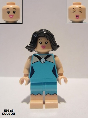 lego 2019 mini figurine idea047 Betty Rubble  