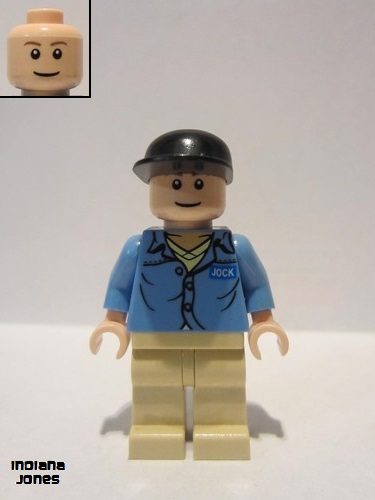 lego 2008 mini figurine iaj008 Jock  