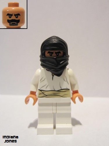 lego 2009 mini figurine iaj038 Cairo Thug  
