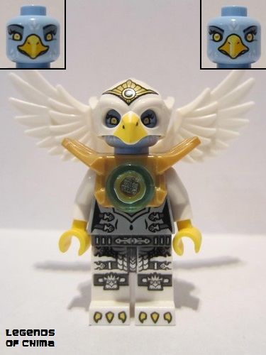 lego 2014 mini figurine loc071 Eris Silver Outfit, Pearl Gold Armor 