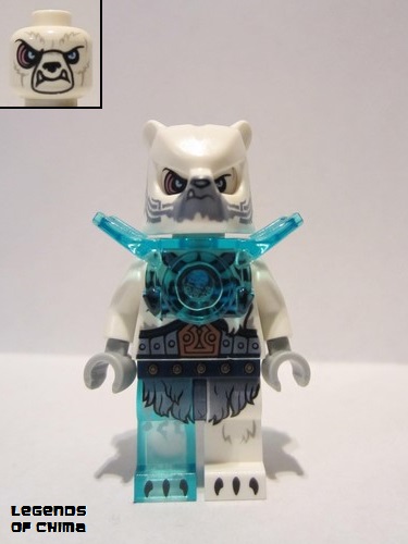 lego 2015 mini figurine loc160 Iceklaw Armor 