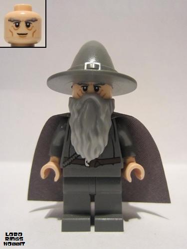 lego 2012 mini figurine lor001 Gandalf the Grey Wizards Hat 