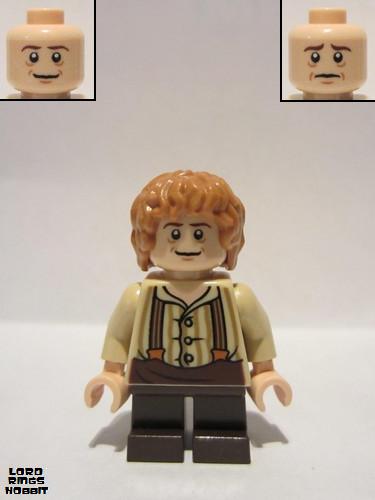 lego 2012 mini figurine lor029 Bilbo Baggins Suspenders 