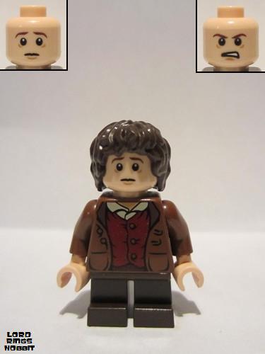 lego 2013 mini figurine lor062 Frodo Baggins No Cape 