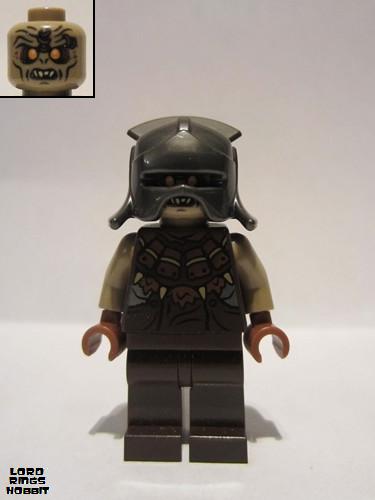 lego 2013 mini figurine lor065 Mordor Orc With helmet 