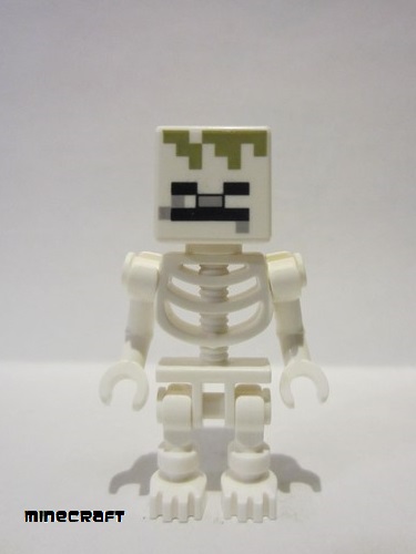 lego 2021 mini figurine min102 Skeleton