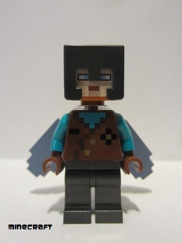 lego 2021 mini figurine min104 Pilot Minecraft 
