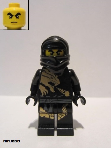 lego 2011 mini figurine njo015 Cole DX