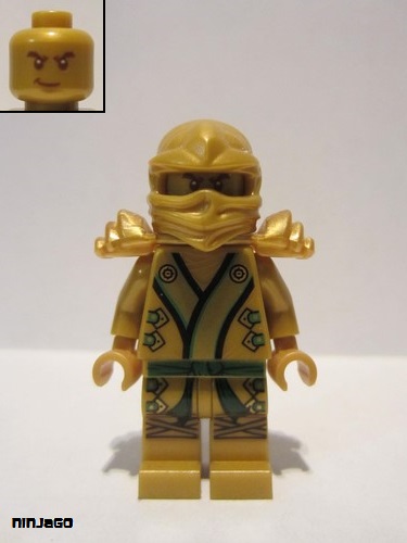 lego 2013 mini figurine njo073 Lloyd Golden Ninja 