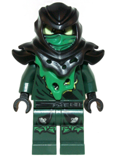 lego 2015 mini figurine njo154 Evil Green Ninja