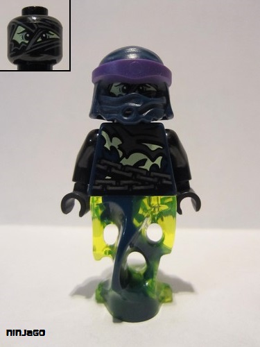 lego 2015 mini figurine njo155 Chain Master Wrayth Ghost Lower Body 