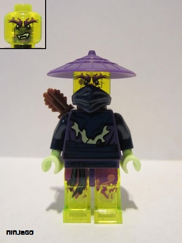 lego 2015 mini figurine njo182 Ghost Warrior Ghurka  