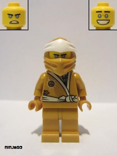 lego 2020 mini figurine njo589 Zane Golden Ninja 
